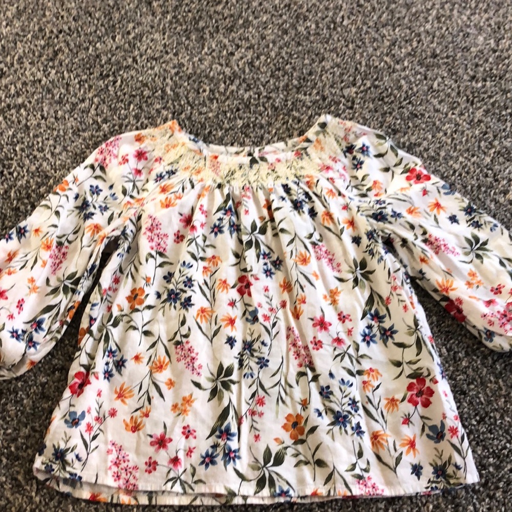 Floral never worn shirt great for summer